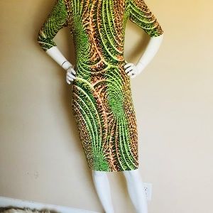 Printed Dress Stretch Material